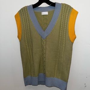 ISALIS sweater vest - size L